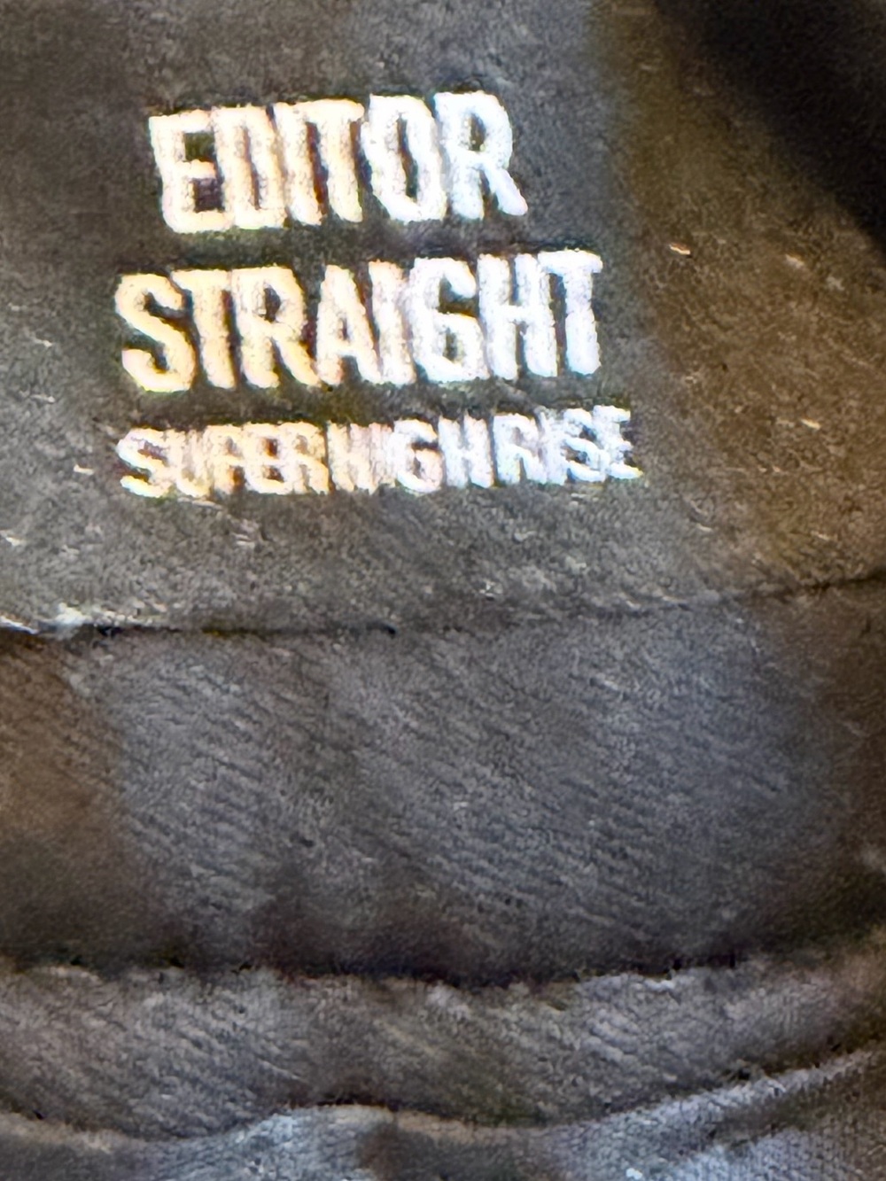 Express Editor Straight Super High Rise Classic Black Dress Pants - Picture 7 of 9